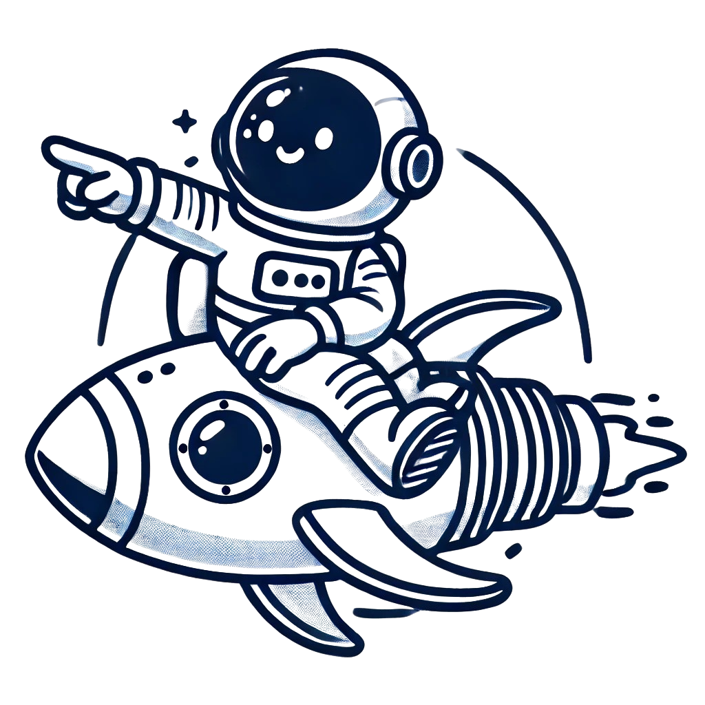 Astronaut illustration